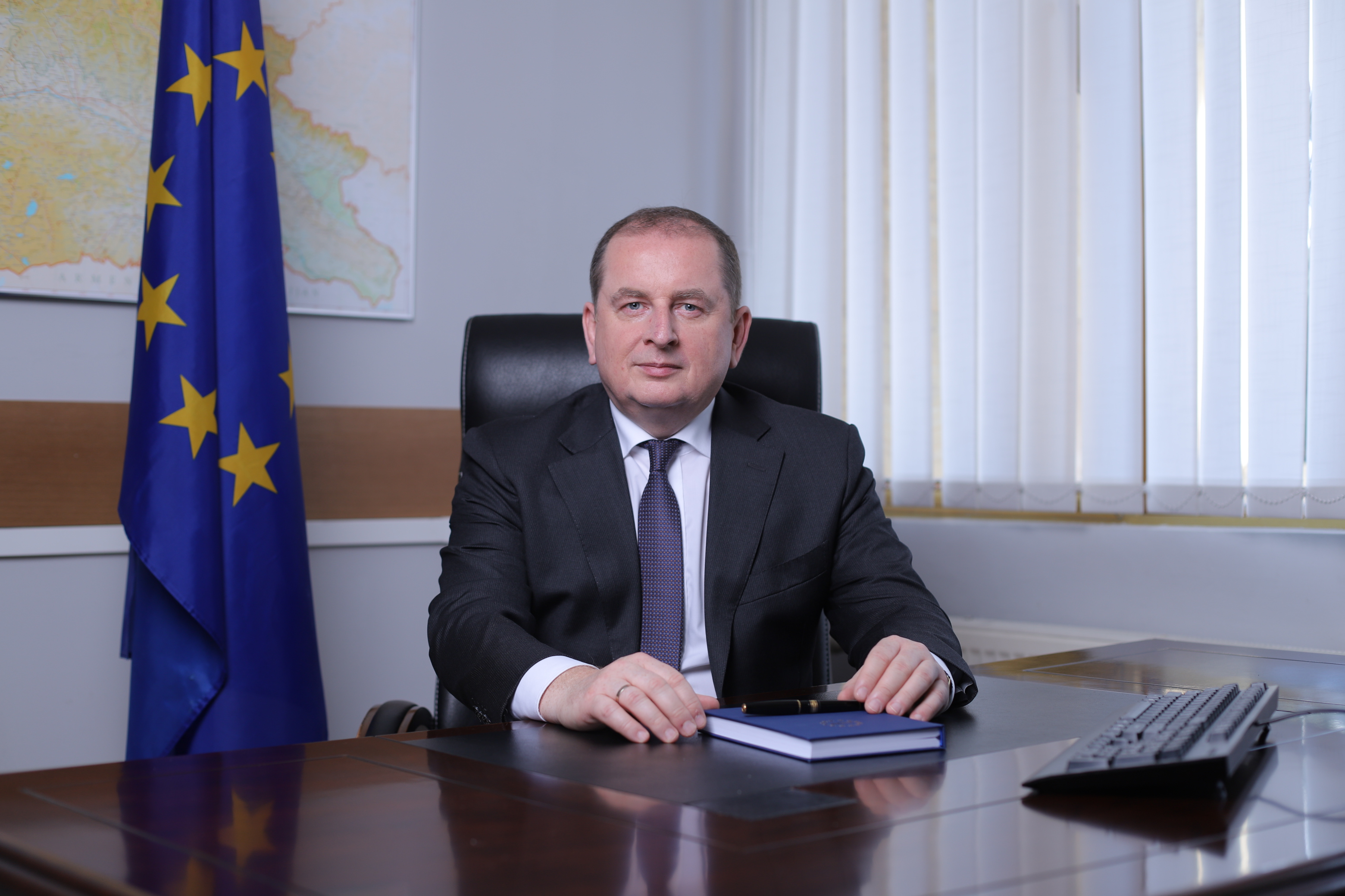 Ambassador Marek Szczygieł gives an intreview to 